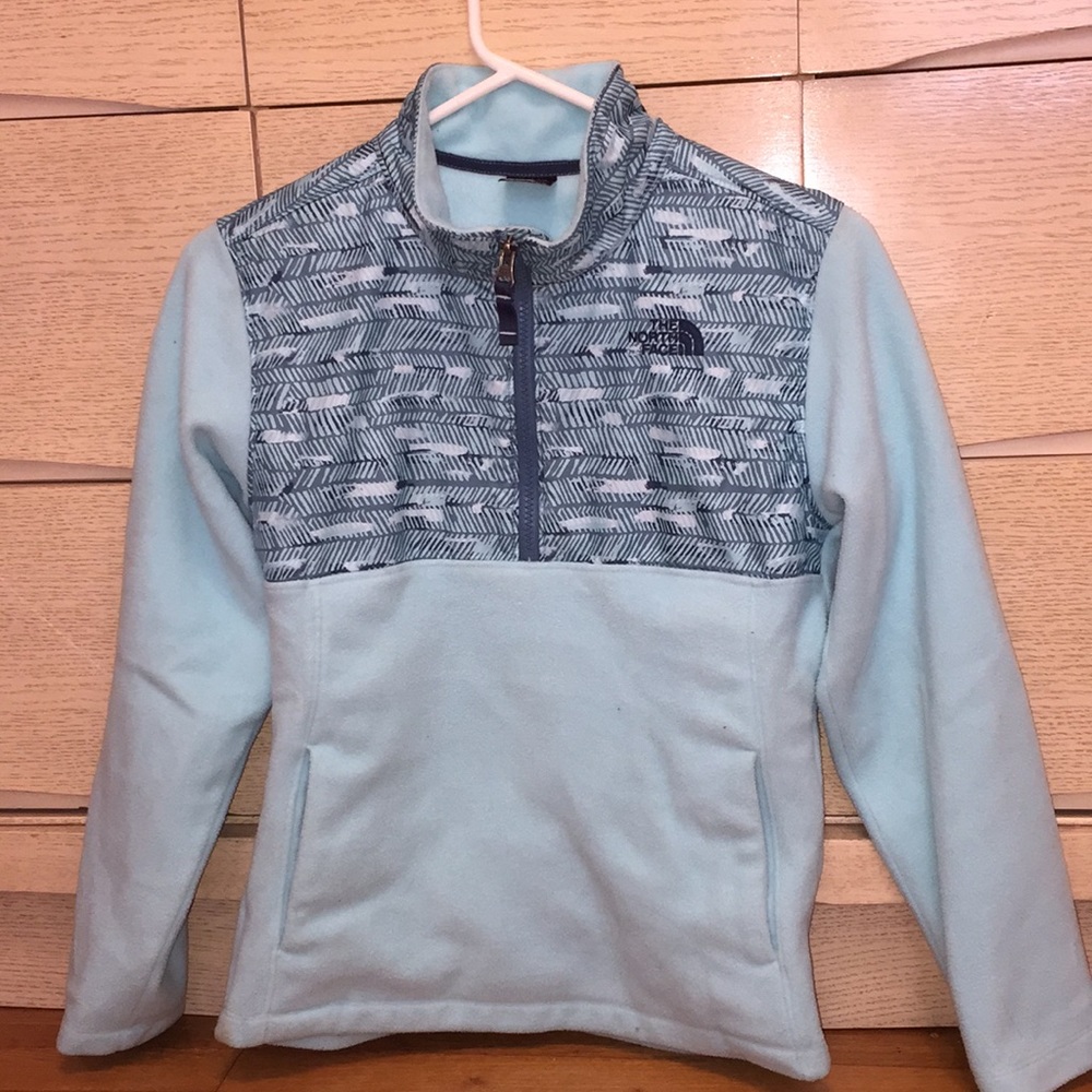 Girls North Face zip up